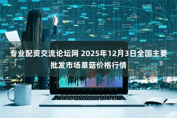 专业配资交流论坛网 2025年12月3日全国主要批发市场草菇价格行情