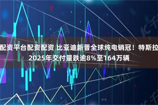 配资平台配资配资 比亚迪新晋全球纯电销冠！特斯拉2025年交付量跌逾8%至164万辆